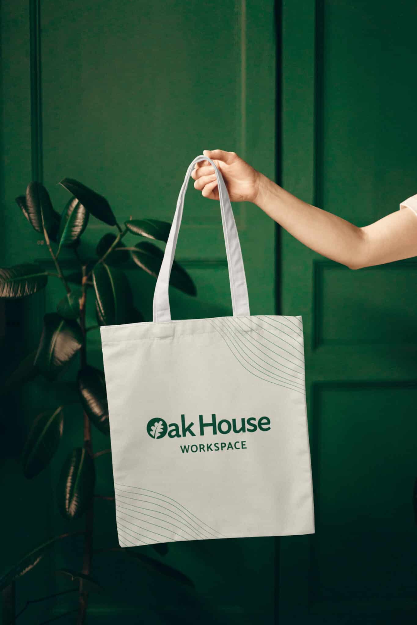 Oak House tote bag