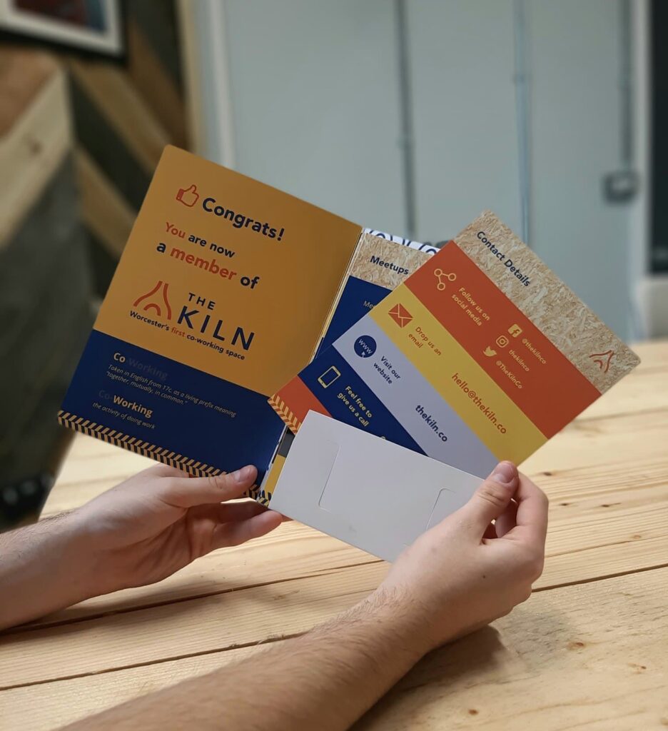 Kiln members pack being opened