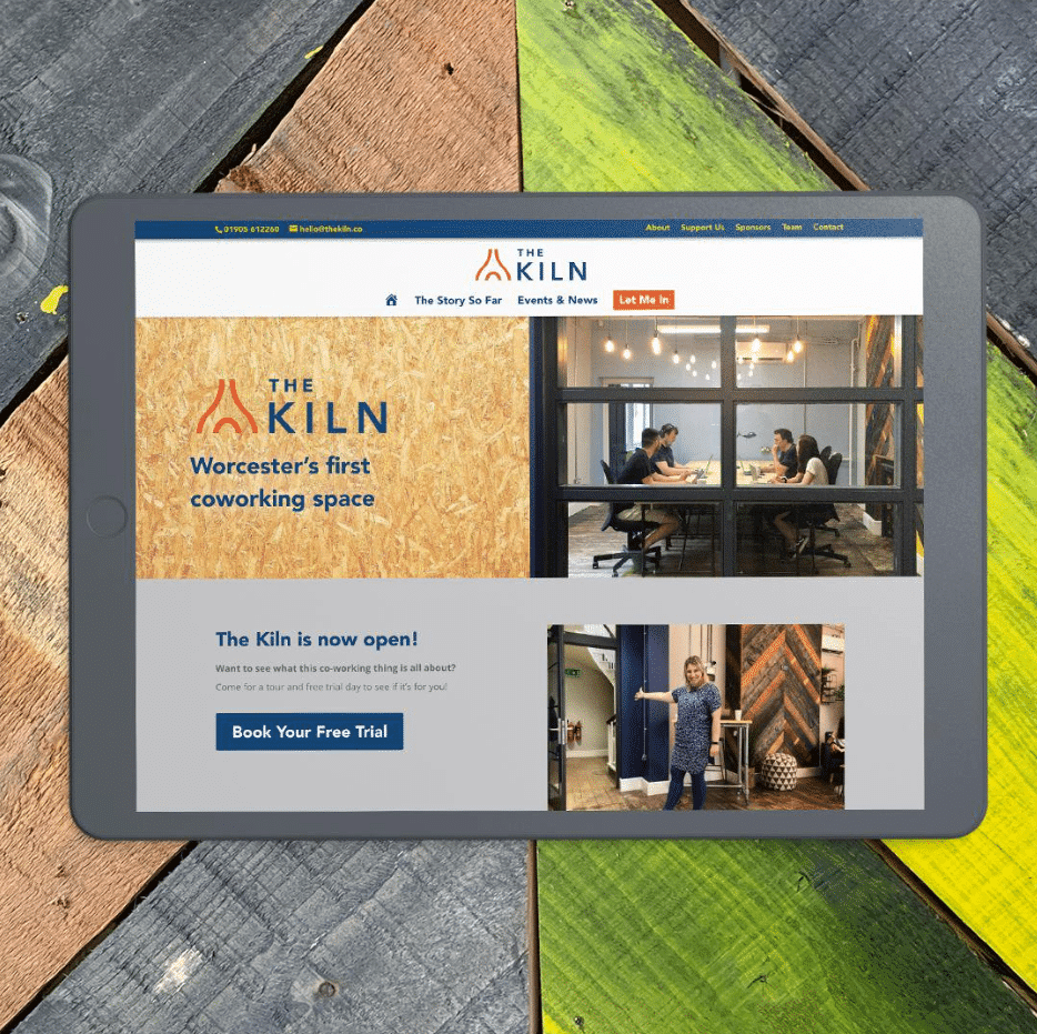 social media campaign website graphic