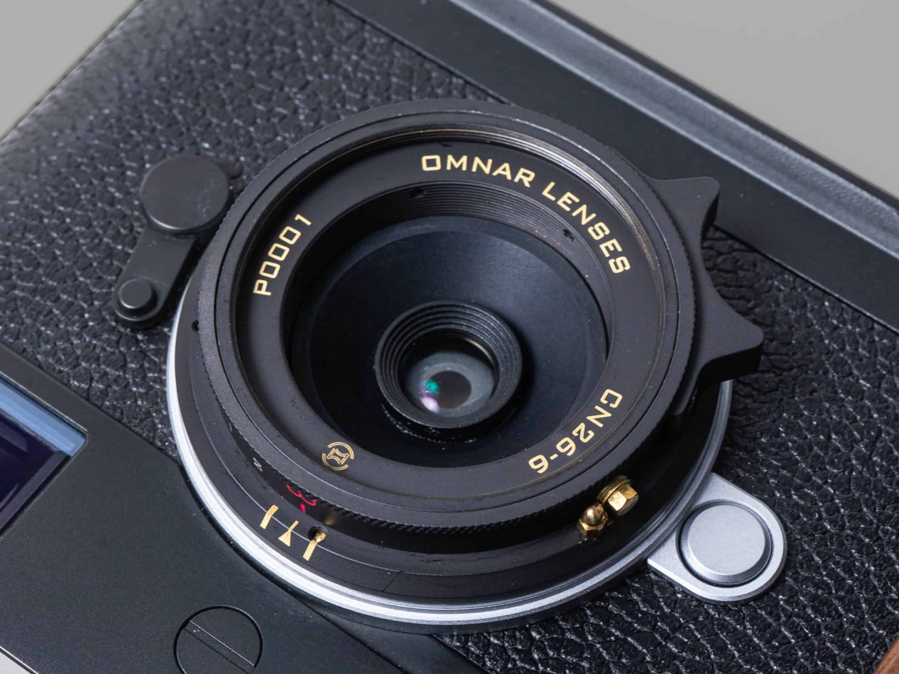 Omnar Luxury Brand Design Engraved on Camera