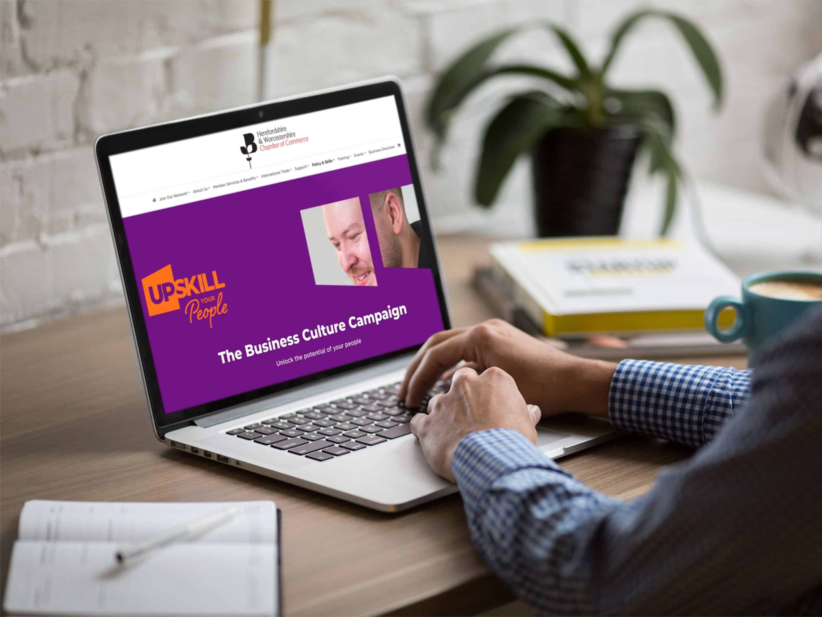 Campaign Branding for Herefordshire & Worcestershire Chamber of Commerce